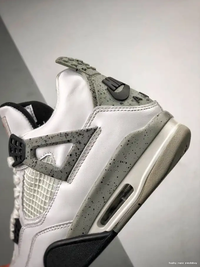 Rep Husky (nike) 840606-192 OG Air 4 Jordan Cement White 0518